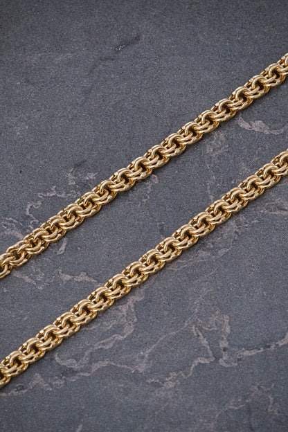Cadena rustica 29.5gr / Largo 60cm / Oro Amarillo Nac B