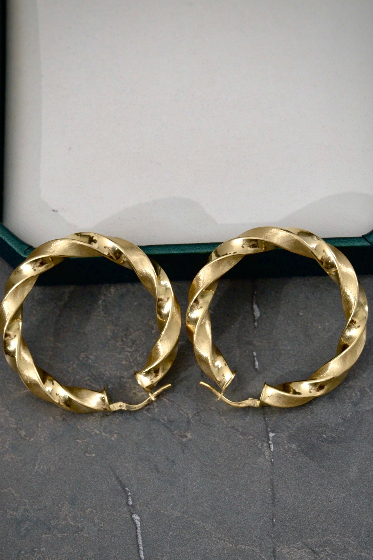 Candongas Entorchadas 6.75gr / Largo 4.3cm / Oro Amarillo italy +4 M