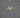 Herraje de letra V con swarovski blanco 0.25gr / Oro Amarillo Nac B