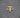 Herraje de letra T con swarovski blanco 0.25gr / Oro Amarillo Nac B