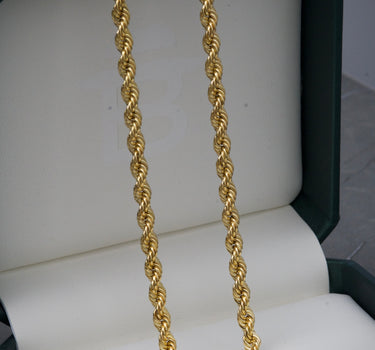 Cadena tejido lazo 11.4gr / 60cm / Oro Amarillo italy +2 B