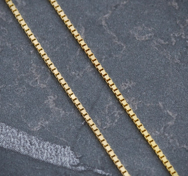 Cadena tejido veneciana 3.65gr / 50cm / Oro Amarillo italy +3 B