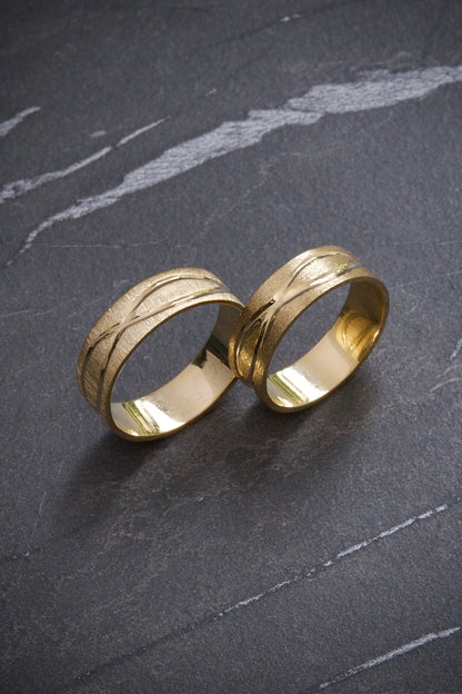 Argolla 3.95gr / TALLA 6 1/2 / Oro Amarillo Nac M