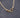 Set Cadena Plana Dije Jesus 3.7gr / Largo 50cm / Tres Oros B
