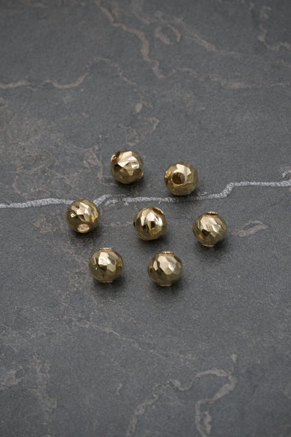 Bolas diamantadas 5mm 0.22gr / Oro Amarillo Nac B