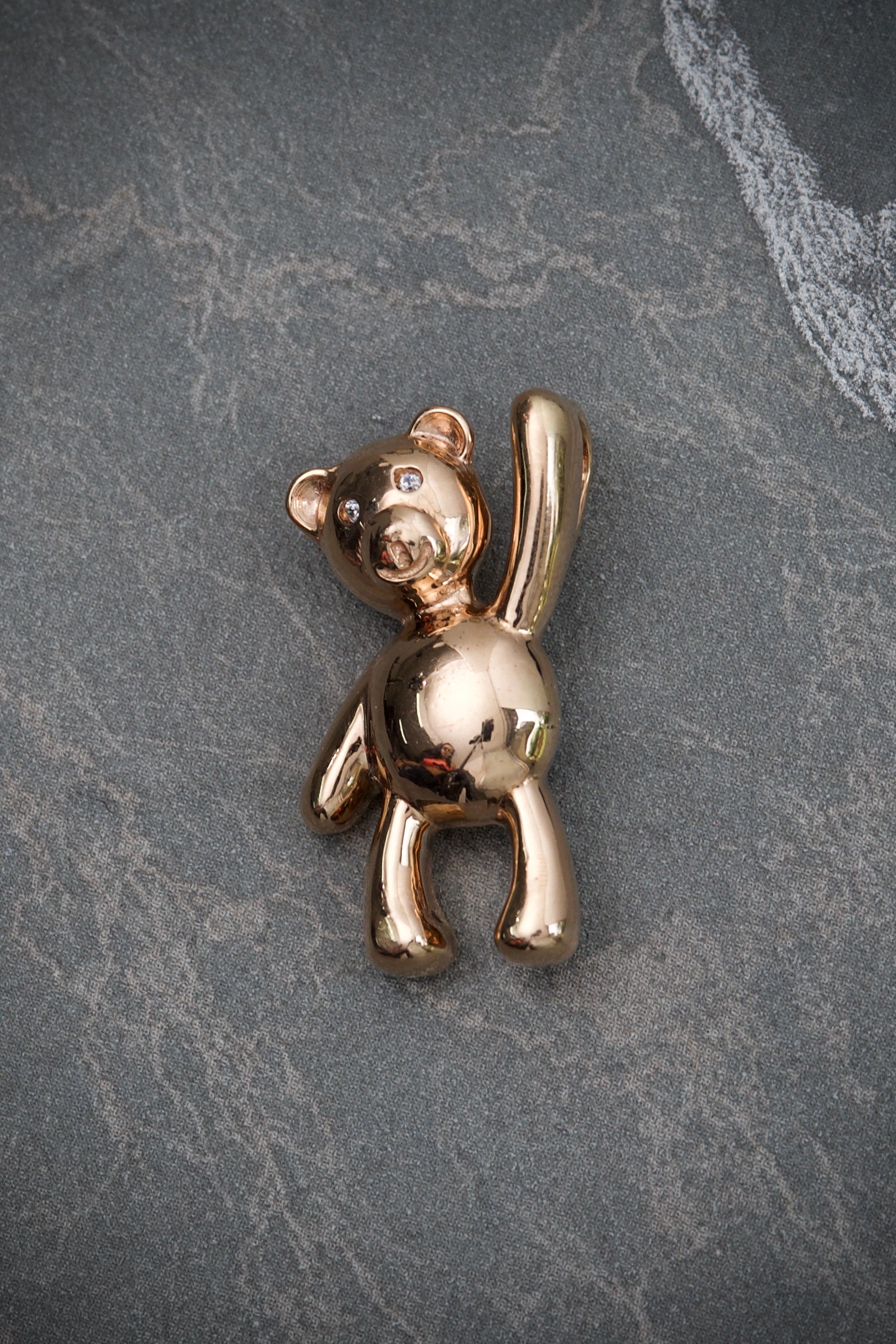 Dije de oso  4.65gr / 2.5cm / Oro Rosado Nac B