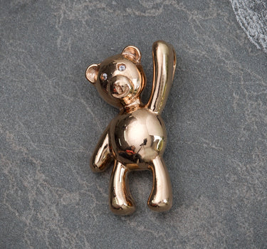 Dije de oso  4.65gr / 2.5cm / Oro Rosado Nac B