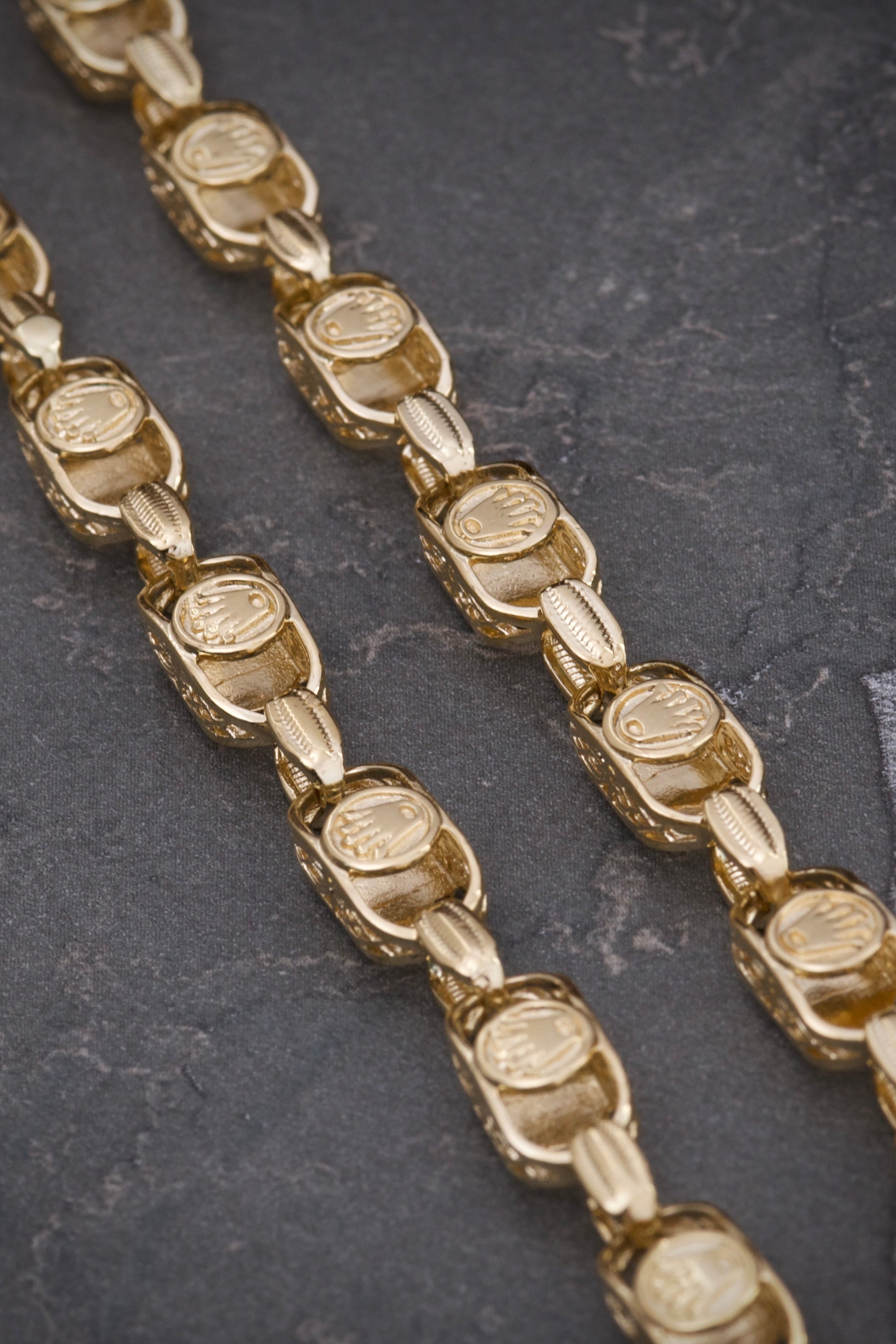 Cadena rustica rx 48.55gr / Largo 60 cm / Oro Amarillo Nac B