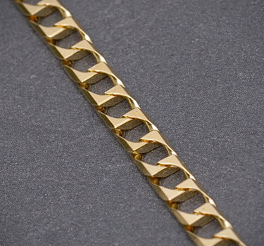 Pulso pancer 5.25gr / Largo 19.5cm / Oro Amarillo italy +2 B