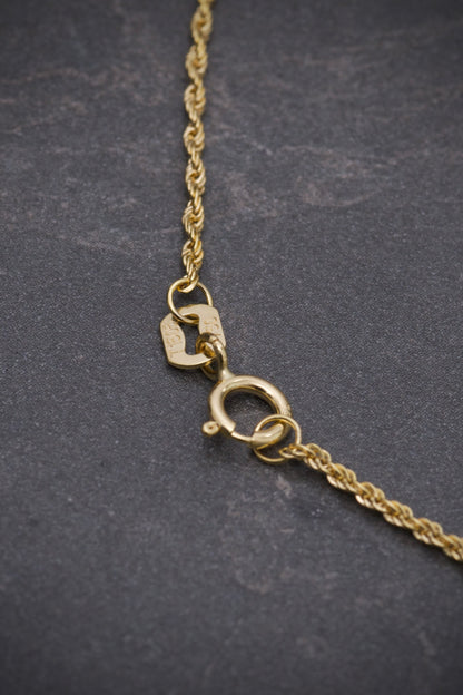 Cadena Lazo 1.55gr / 60cm / 1.4mm — Oro Amarillo