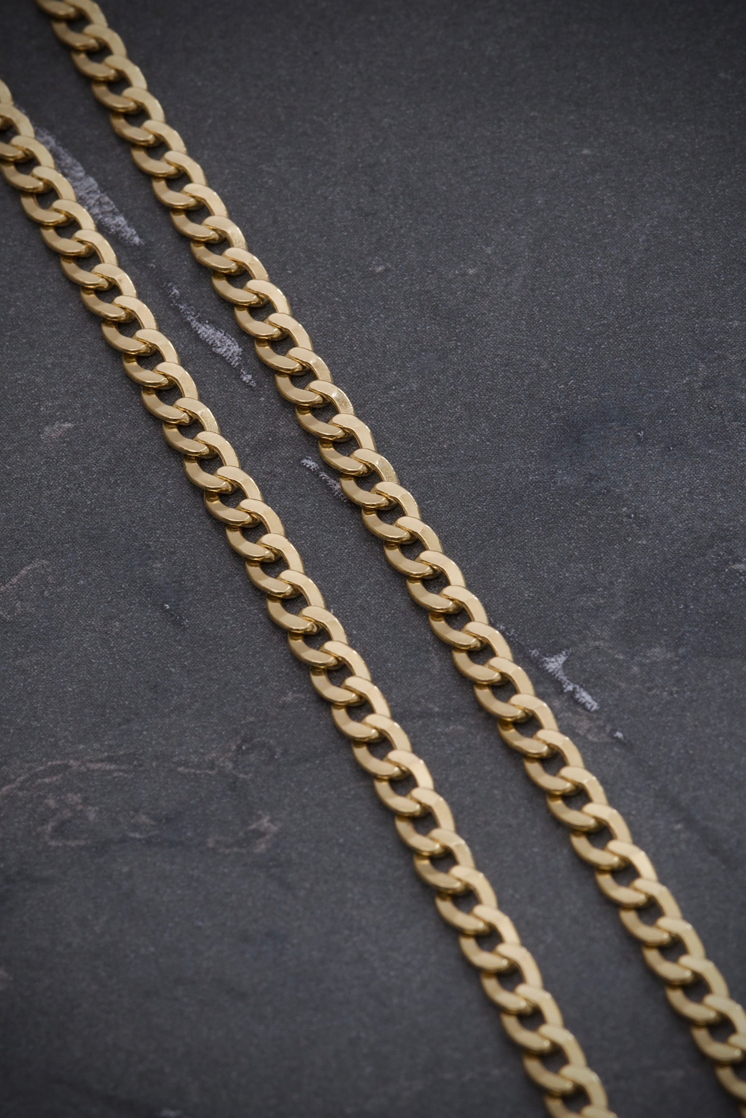 Cadena cubana 3gr / Largo 45cm / Oro Amarillo italy +1 P