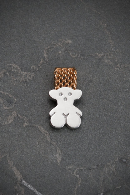 Dije oso th 1.5gr / 1.7cm / Dos Oros Nac M