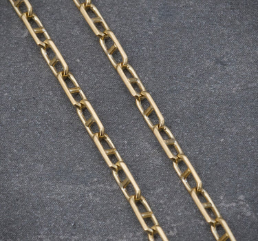 Cadena escalera 5.75gr / Largo 55cm / Oro Amarillo italy +3 P