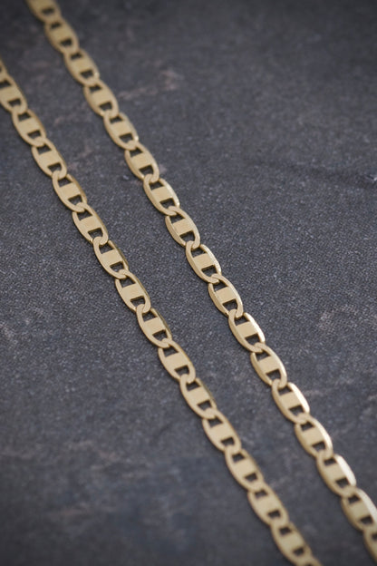 Cadena plana 1.25gr / Largo 40 cm / Oro Amarillo italy +3 B
