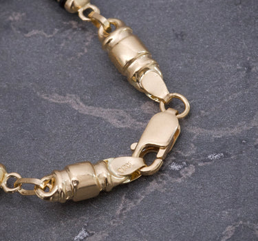 Cadena rustica 13.6gr / Largo 60cm / Oro Amarillo Nac P