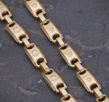 Cadena rustica rx 15.8gr / Largo 60cm / Oro Amarillo Nac M