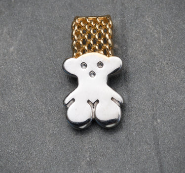 Dije De OsO TH 1.7gr / Largo 1.8cm / Oro Amarillo Nac B
