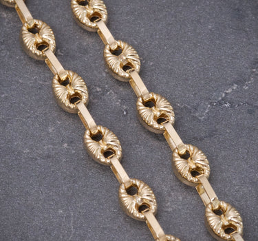 Cadena gc diamantada 12.3gr / Largo 60cm / Oro Amarillo Nac M