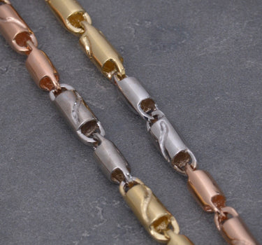 Cadena rustica 58.05gr / Largo 60cm / Tres Oros Nac M