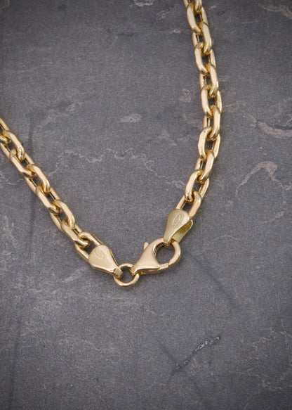 Cadena aro seguido 18.9gr / Largo 60cm / Oro Amarillo italy +3 M