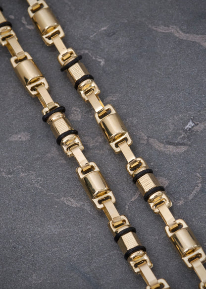 Cadena rustica 14.85gr / Largo 60cm / Oro Amarillo Nac P