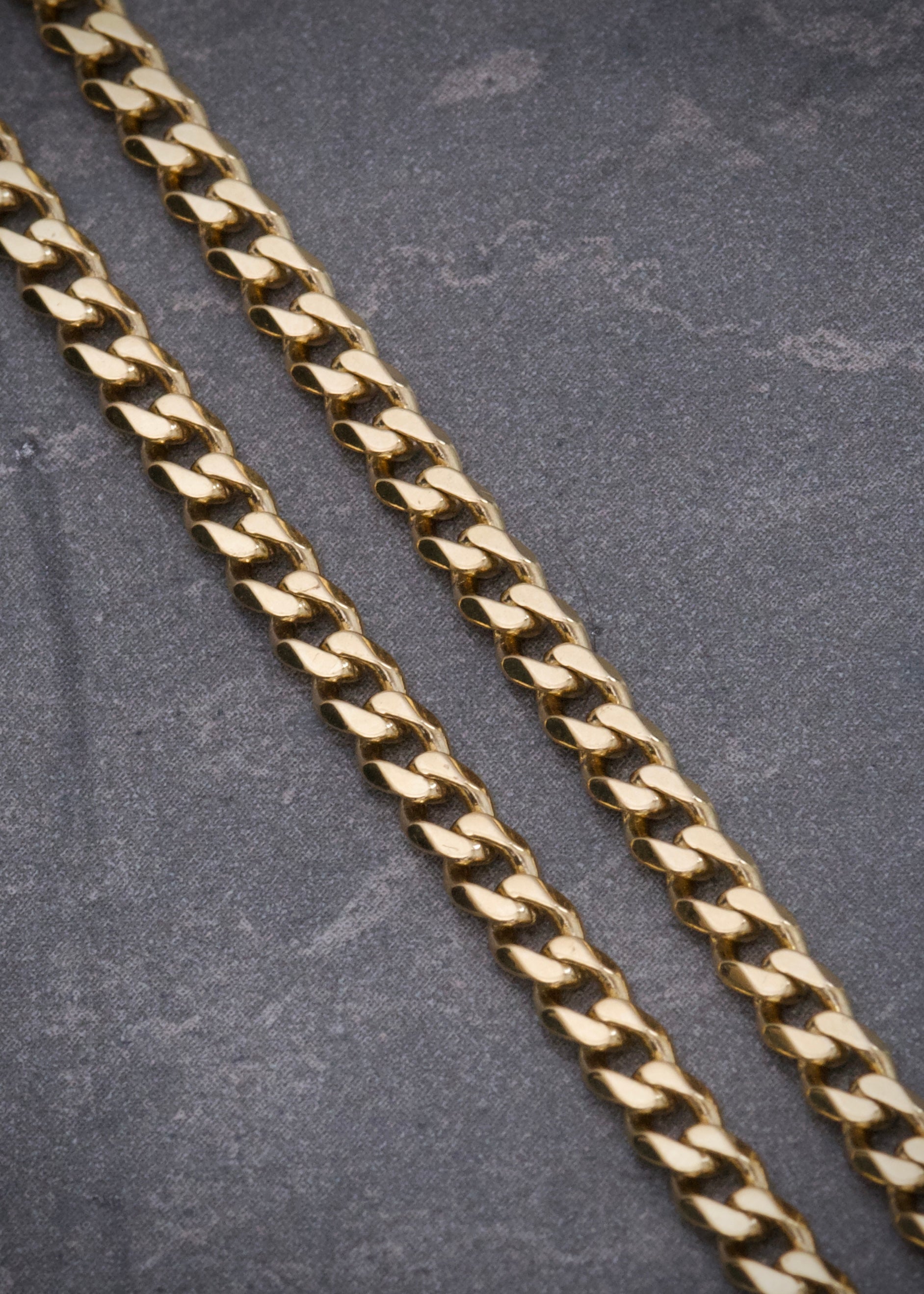 Cadena cubana 17.65gr / Largo 55cm / Oro Amarillo italy cte M