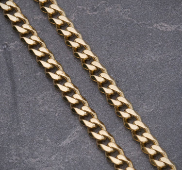 Cadena cubana 17.65gr / Largo 55cm / Oro Amarillo italy cte M