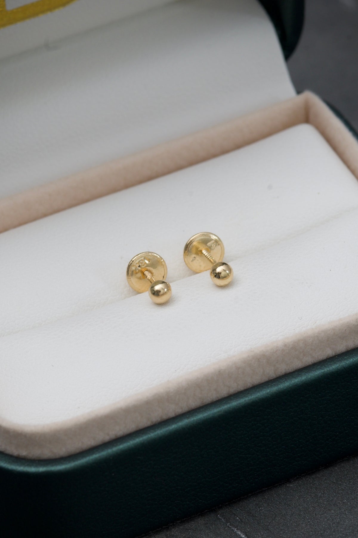 Topos bola lisa 3mm 0.4gr / Oro Amarillo Nac B