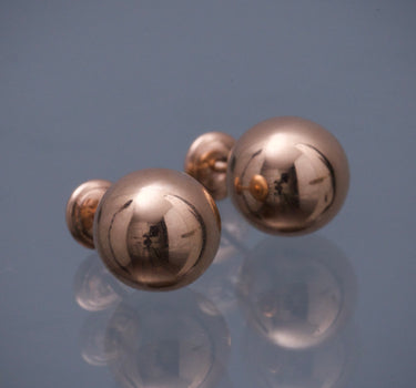 Topos bola lisa 10mm 1.5gr / Oro Rosado Nac M