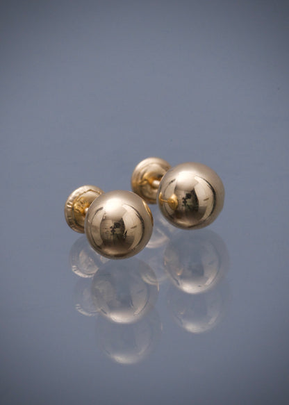 Topos bola lisa 8mm 0.85gr / Oro Amarillo Nac P