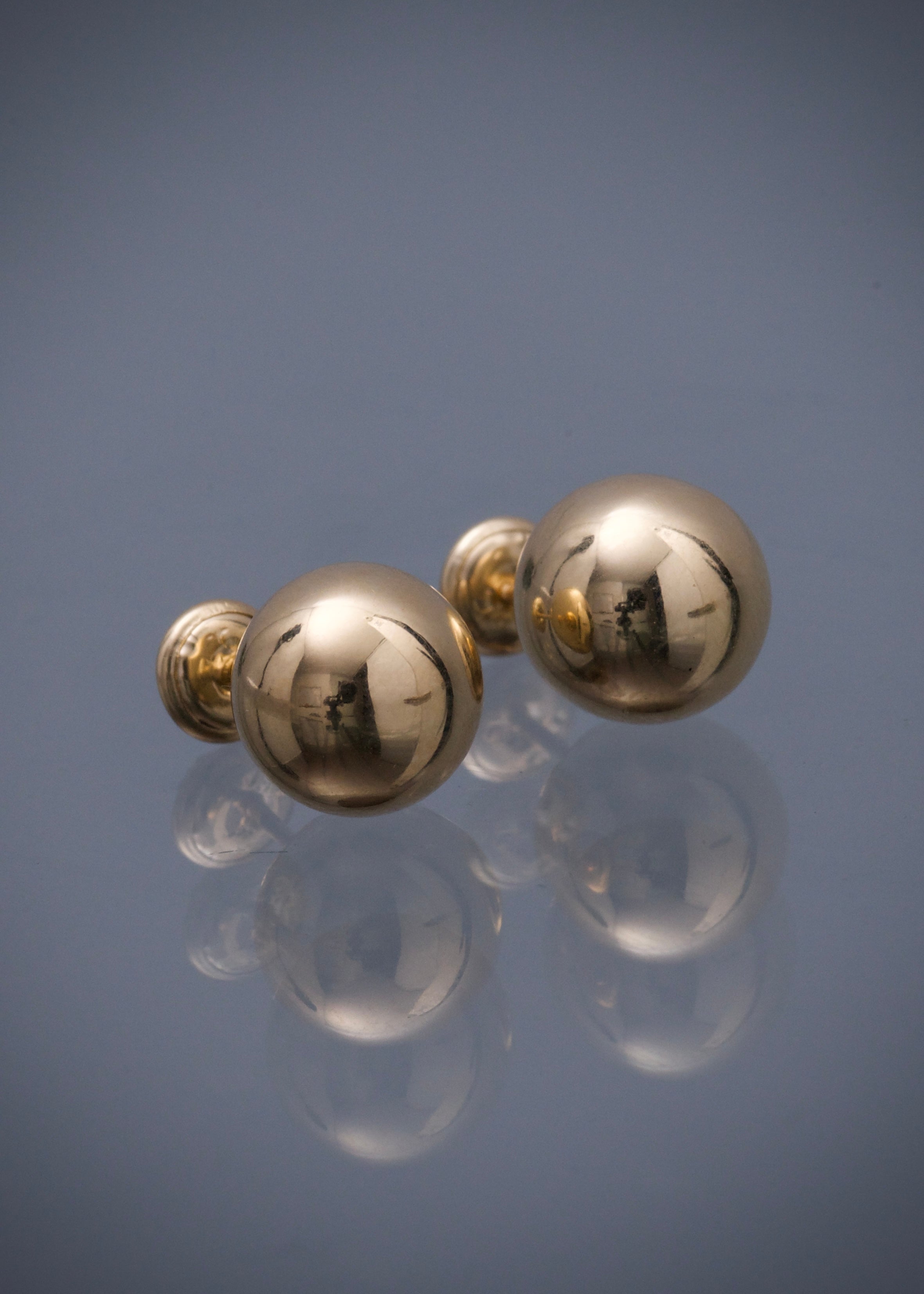 Topos bola lisa 10mm 1.5gr / Oro Amarillo Nac M