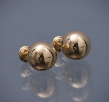 Topos bola lisa 10mm 1.5gr / Oro Amarillo Nac M