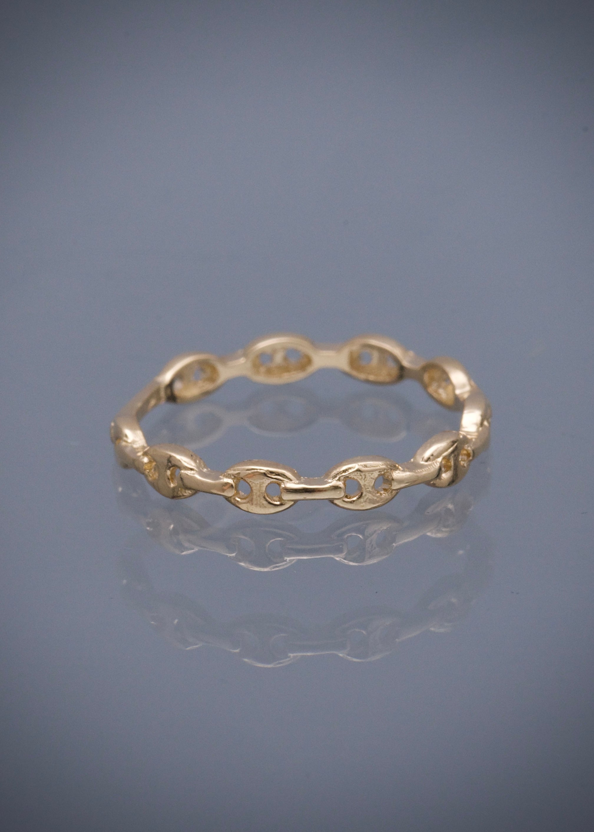 Anillo gc liso 1.4gr / Talla: 5 / Oro Amarillo Nac B