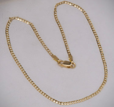 Tobillera pancer 1.85gr / Largo 24.5cm / Oro Amarillo italy +1 M