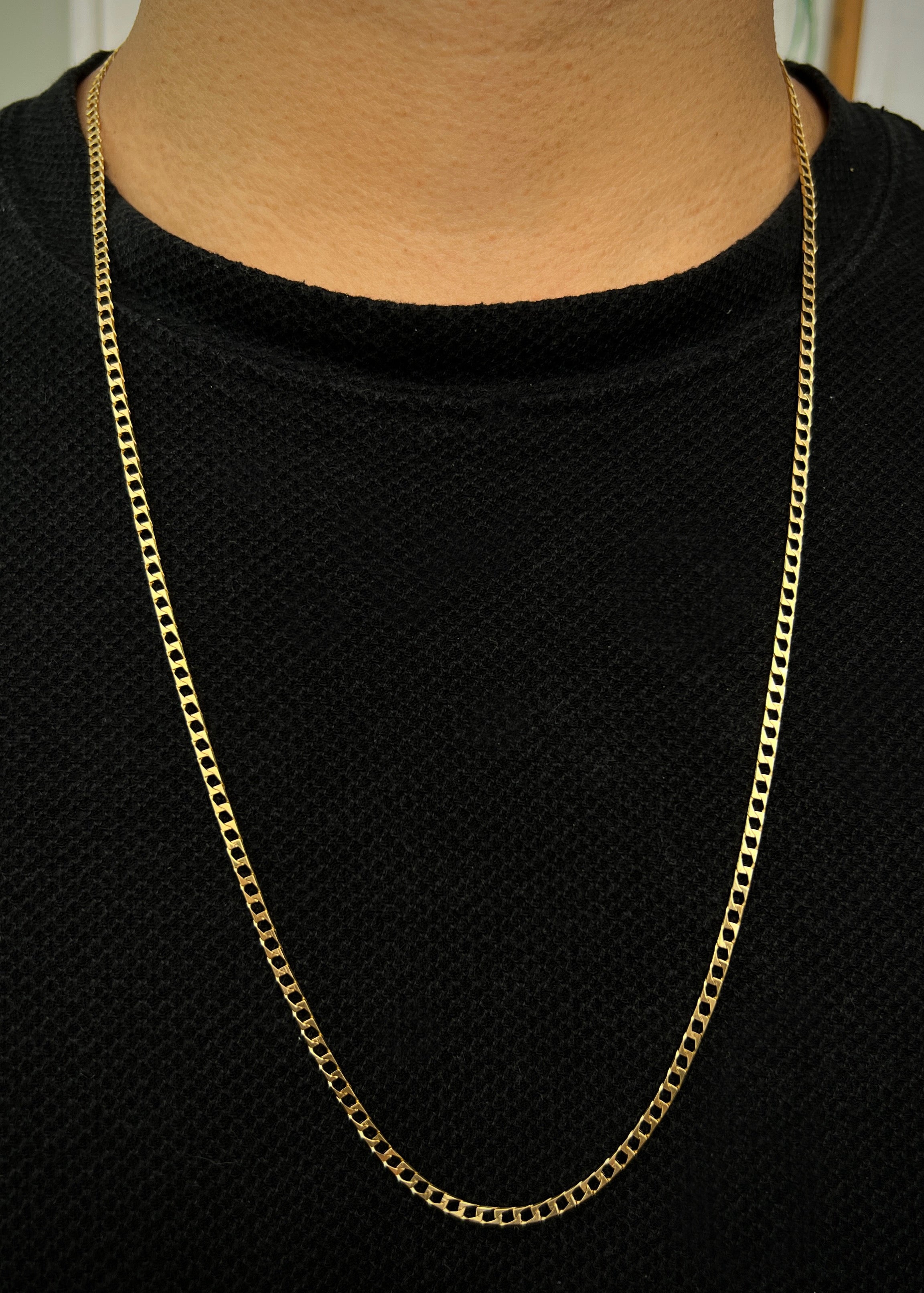 Cadena pancer 11,9gr, 2,7 mm, Oro Italiano – BRACARLI