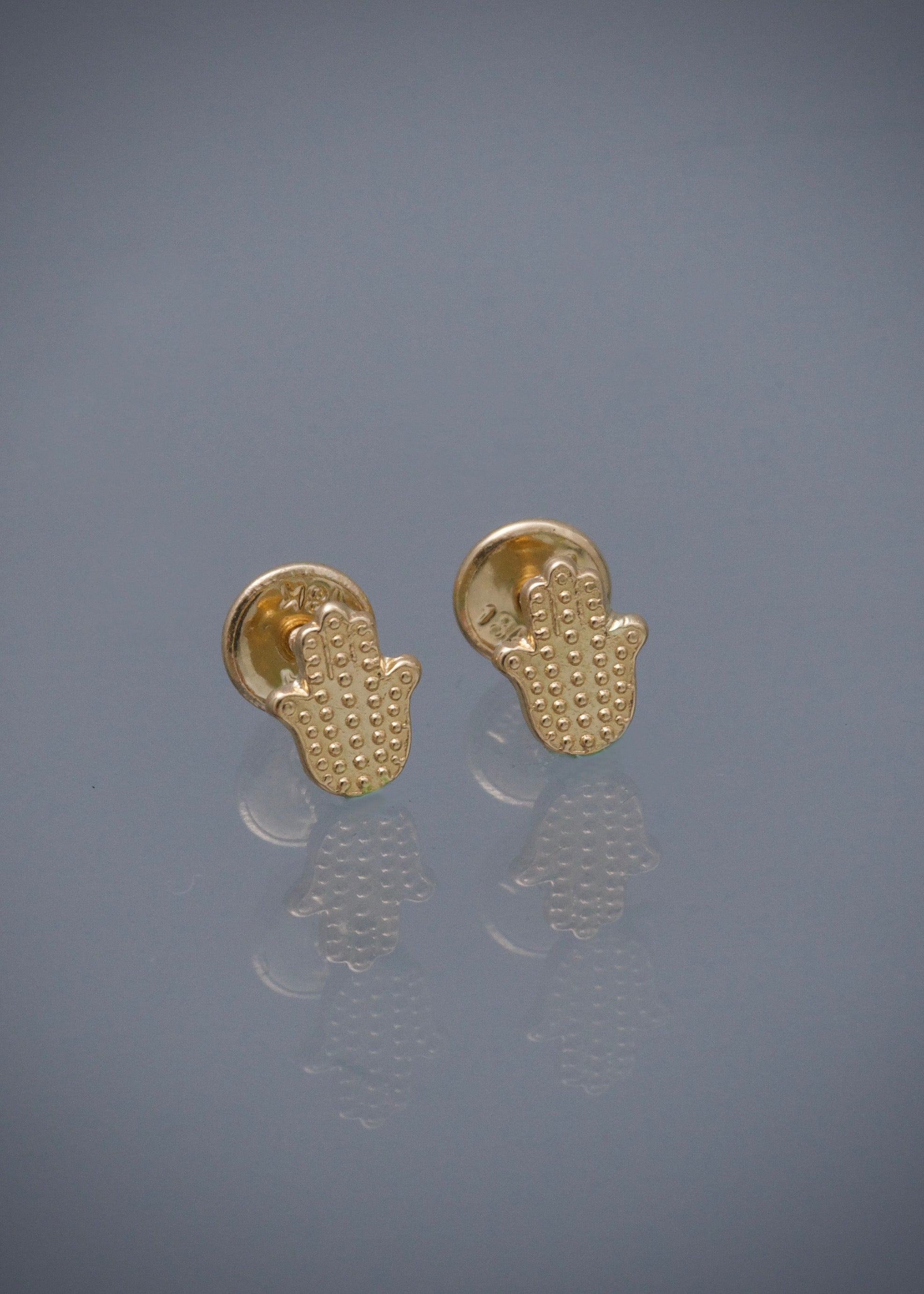 Topos de mano hs 0.55gr / Largo 0,7cm / Oro Amarillo Nac P