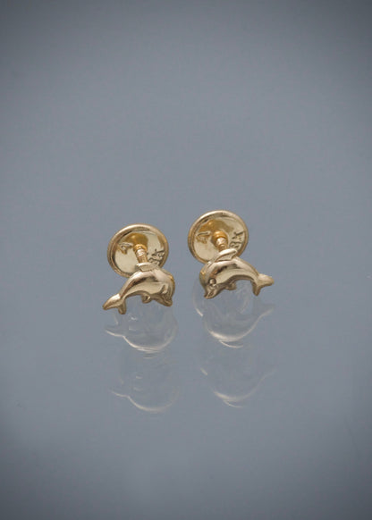 Topos delfin 0.5gr / Largo 0.6cm / Oro Amarillo Nac P