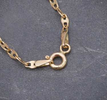 Cadena escalera 1.5gr / Largo 45cm / Oro Amarillo italy +3 P