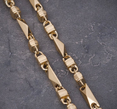 Cadena rustica 14.7gr / Largo 60cm / Oro Amarillo Nac B