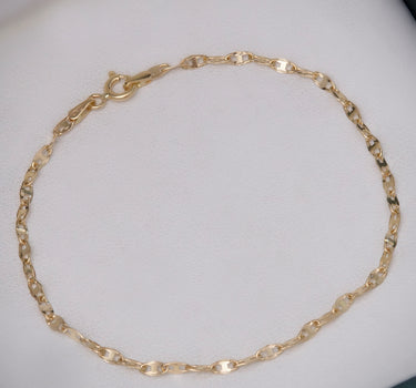 Pulso escalera 0.75gr / Largo 18cm / Oro Amarillo italy +3 M
