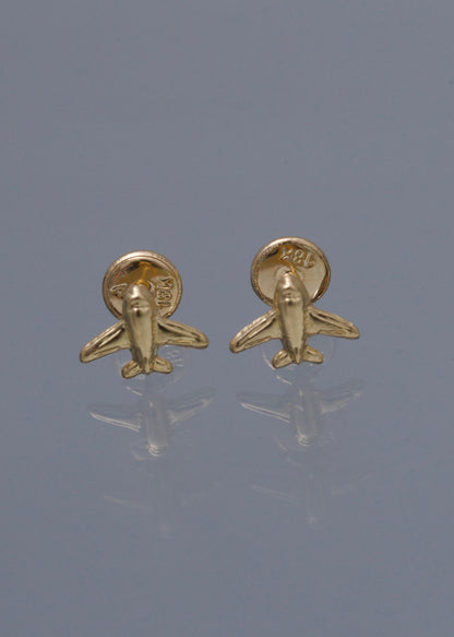 Topos avion 0.6gr / Largo 0.6cm / Oro Amarillo Nac M
