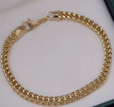 Pulso franco 11.35gr / Largo 20cm / Oro Amarillo italy +3 M