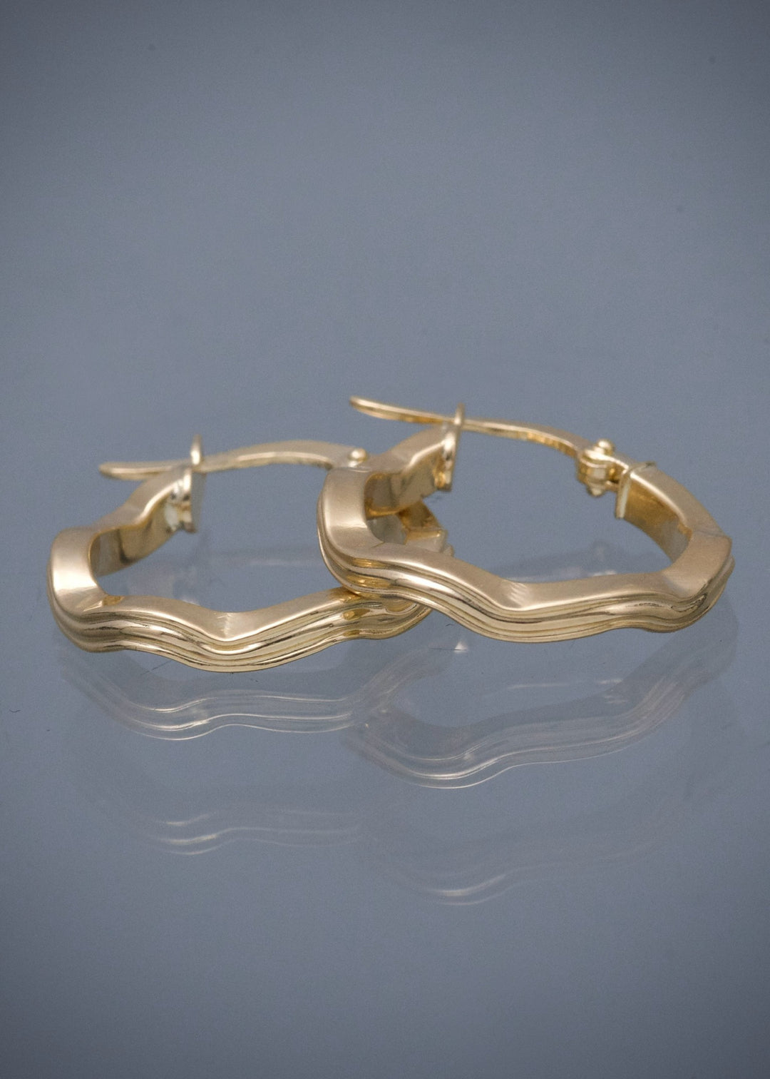 Candongas Entorchadas 1.9gr / 2cm / 2.7mm — Oro Amarillo