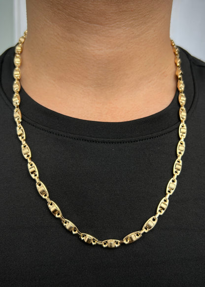 Cadena Rustica 16.2gr / 60cm / 5.7mm — Oro Amarillo