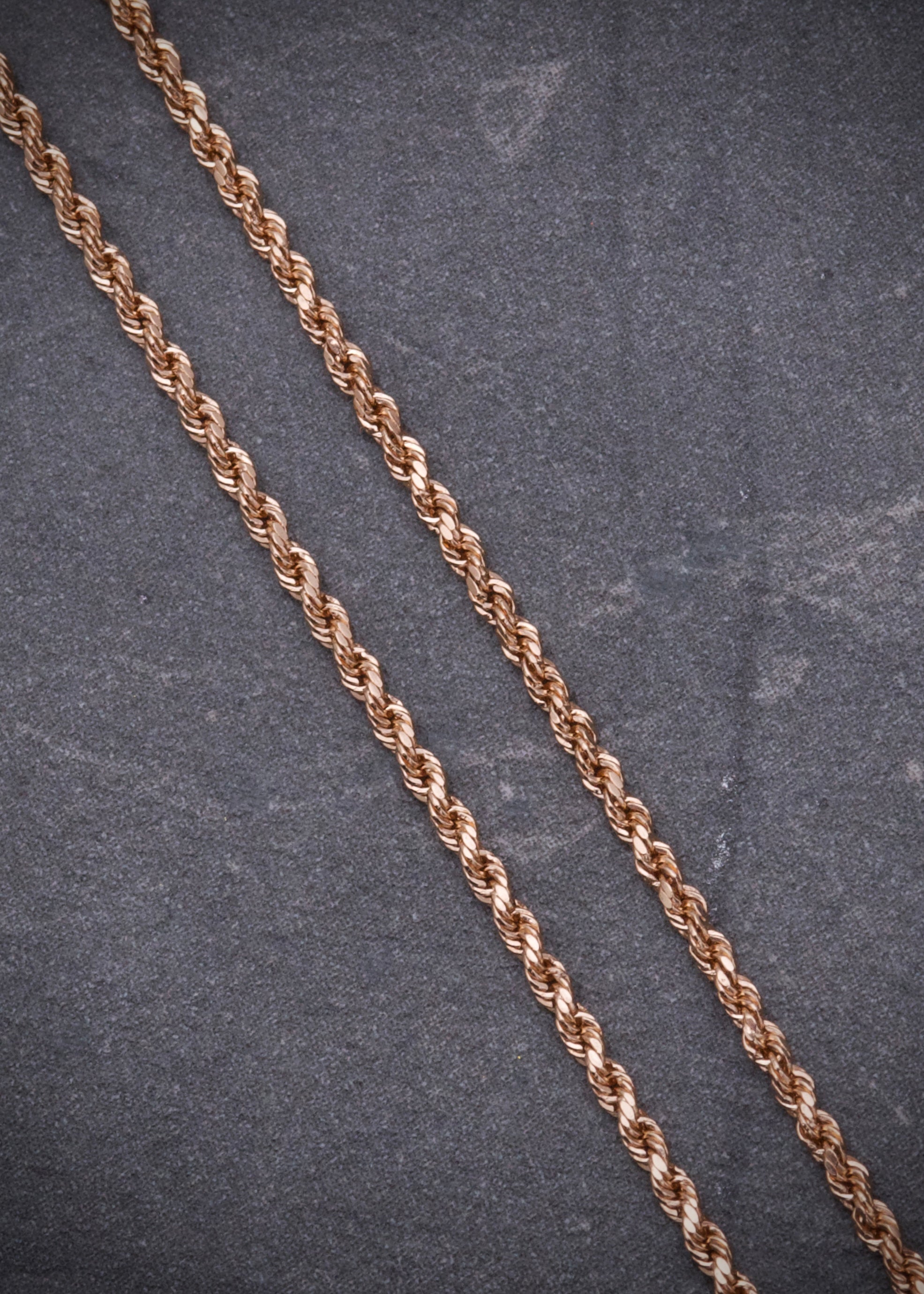 Cadena lazo 1.55gr / Largo 50cm / Oro Rosado italy +3 M