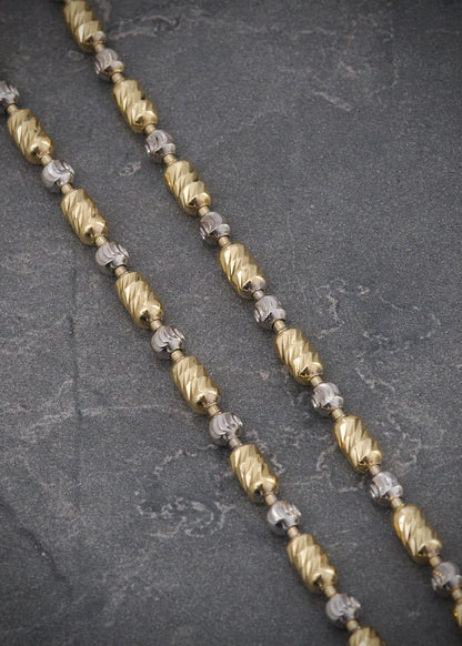 Cadena palito bolita 21.5gr / Largo 70cm / Dos Oros (Joya) B