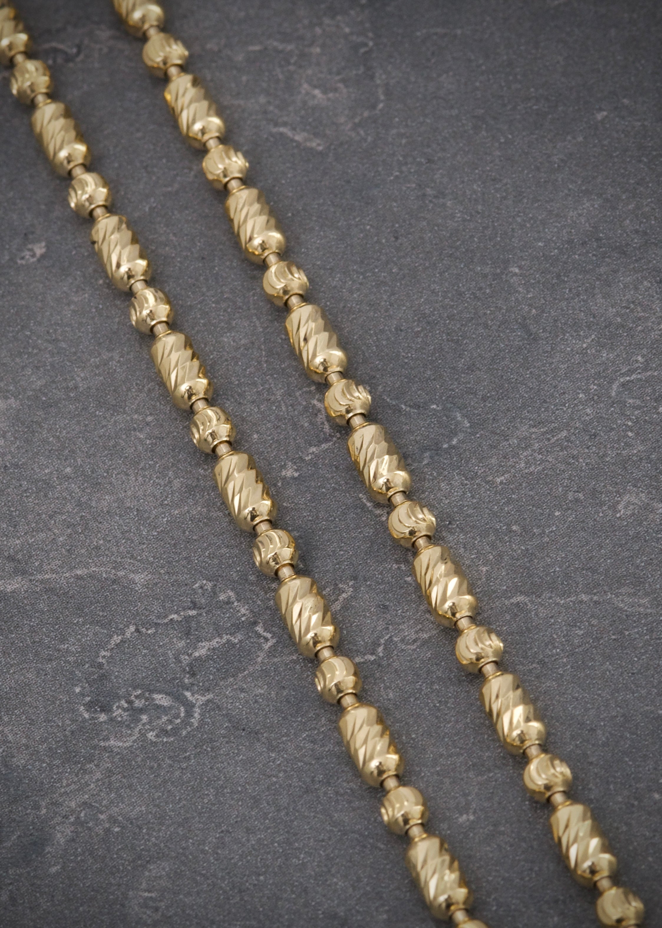 Cadena especial diamantada 17.95gr / Largo 60cm / Oro Amarillo (Joya) M