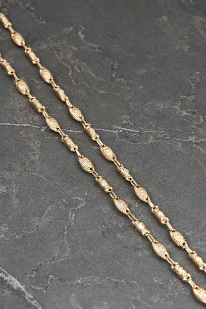 Cadena rustica rx 12.05gr / Largo 60cm / Oro Amarillo Nac P