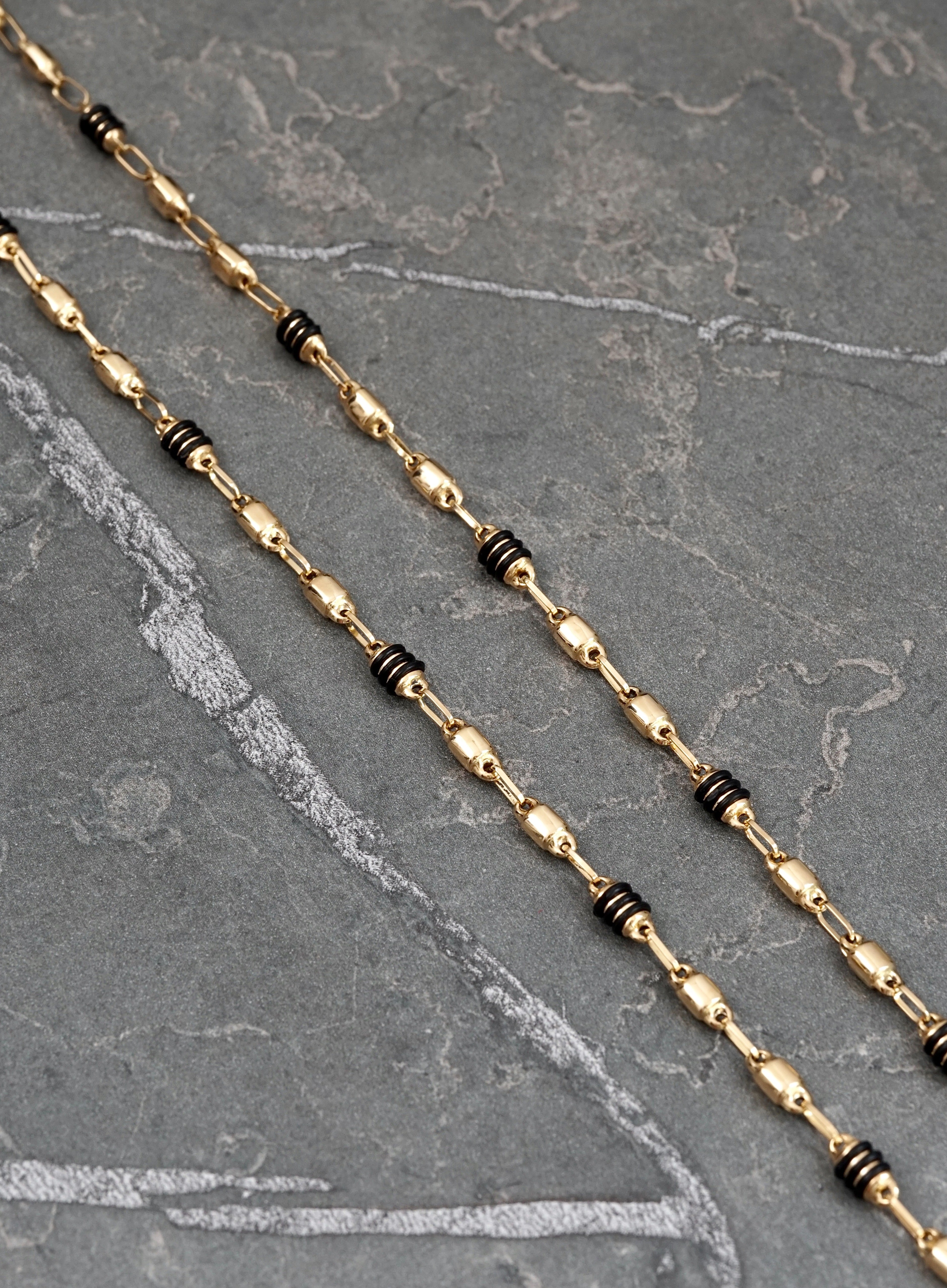 Cadena rustica 7.05gr / Largo 50cm / Oro Amarillo Nac M