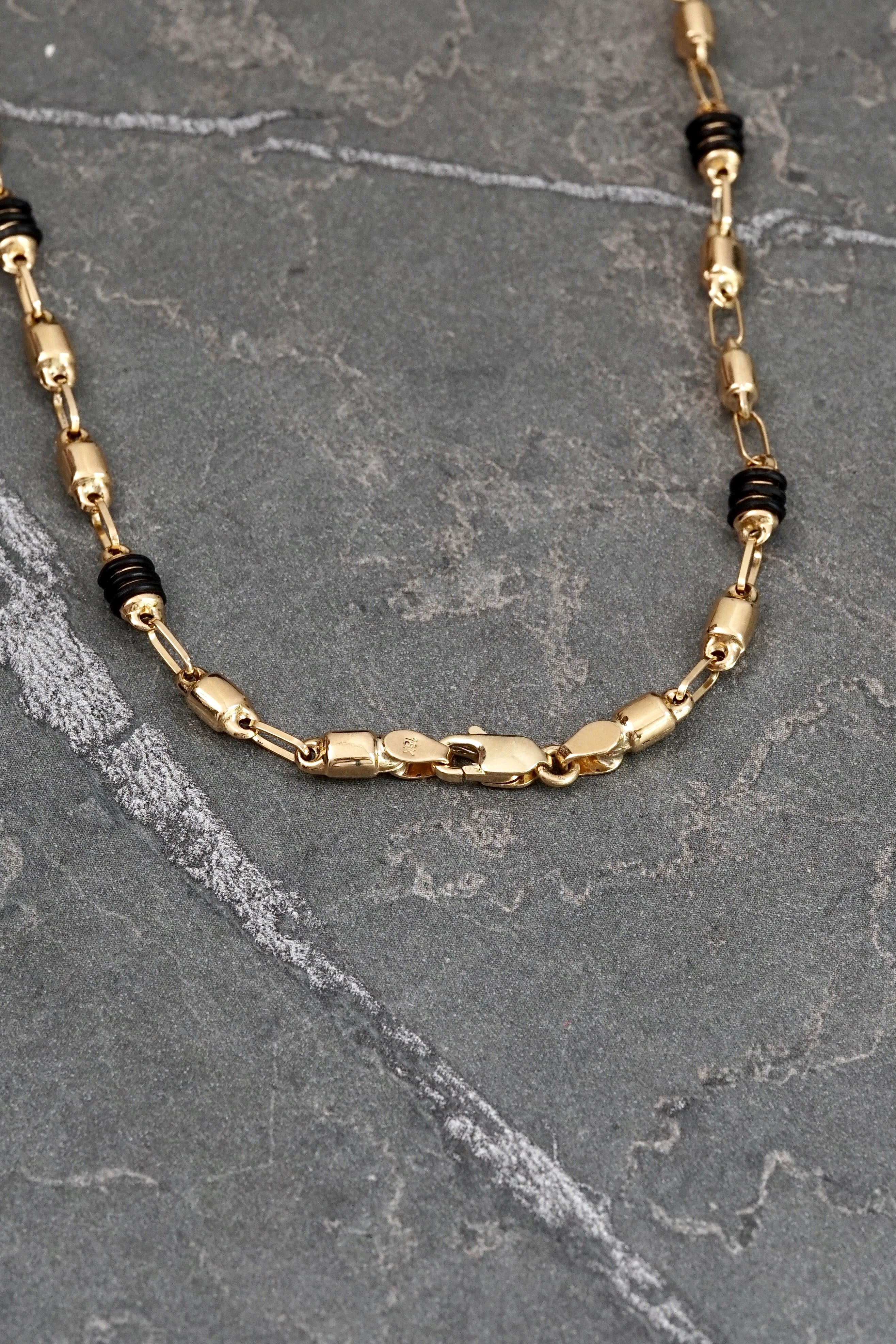 Cadena rustica 7.05gr / Largo 50cm / Oro Amarillo Nac M